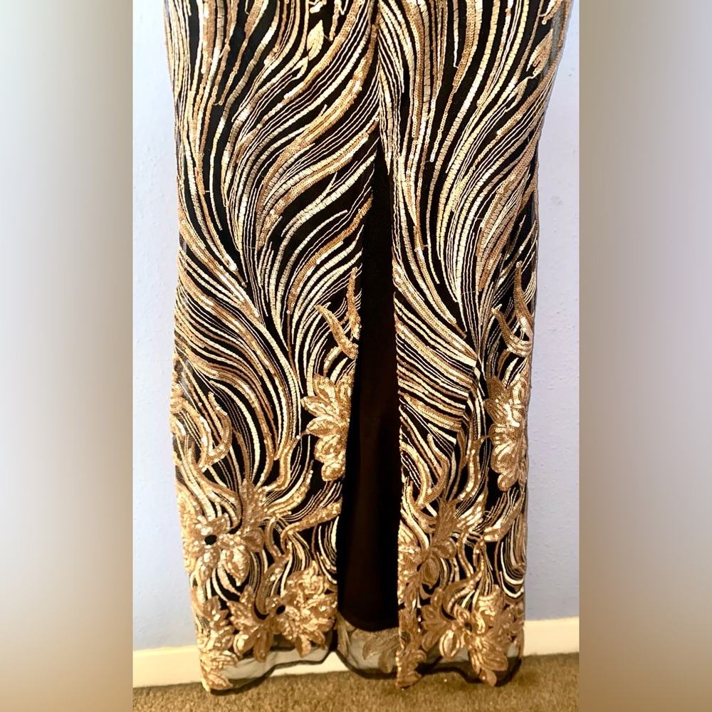 Women’s soiéblu strapless sequin maxi dress S - Picture 8 of 12